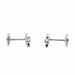 Boucles d'oreilles Boucles d'oreilles Puces Or blanc Diamant 58 Facettes 3641115CN