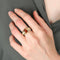 Bague 52 BAGUE "SHYNE" OR & CITRINE 58 Facettes BO/220038