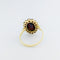 Bague 55 Bague en or jaune  et grenats 58 Facettes 32826