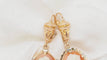 Boucles d'oreilles Pendants d'oreilles en or jaune et camée 58 Facettes 32620