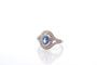 Bague 55 Bague art déco saphir et diamants 58 Facettes 27175