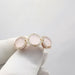 58 Bague or rose et diamants 58 Facettes