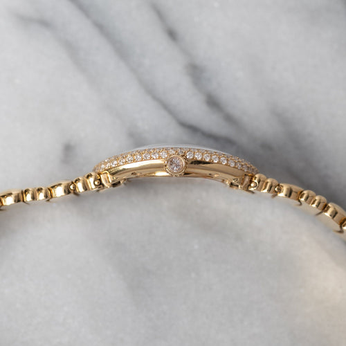 CARTIER - Baignoire Small, or jaune et diamants 58 Facettes 392