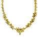 Collier Collier vintage saphirs diamants or jaune texturé 58 Facettes 24-276C