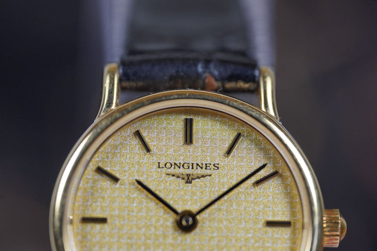 Montre Longines Quartz 153 7016 58 Facettes