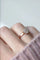 Bague Bague marguerite diamants sur or rose 58 Facettes