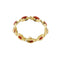 Bracelet Bracelet en or jaune avec corail rouge 58 Facettes 39982