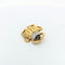 Broche Broche Animalier or jaune émeraude et saphirs 58 Facettes 27221