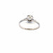 Bague 57 Solitaire Or Blanc Diamant 58 Facettes 3-GS30185-01