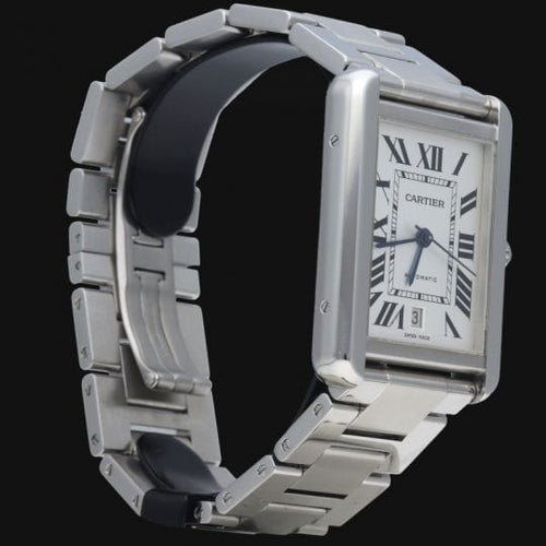 Montre Cartier Montre Tank Solo Xl 58 Facettes MT41120