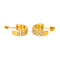 Boucles d'oreilles Boucles d'oreilles Demi créoles Or jaune, Or blanc Diamant 58 Facettes 4282965CN