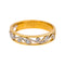 Bague 51 Bague Or jaune, Or blanc Diamant 58 Facettes 4870284CN