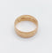 Bague 52 Large bague jonc victorienne or rose 58 Facettes A05312