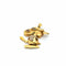 Pendentif Pendentif vintage Snoopy or jaune et diamants 58 Facettes 7034/10