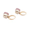 Boucles d'oreilles Boucles d'oreilles Pomellato, "Nudo", or rose et blanc et quartz rose. 58 Facettes 34947