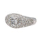 Bague 51 Bague Bandeau Or blanc Diamant 58 Facettes 3456109CN