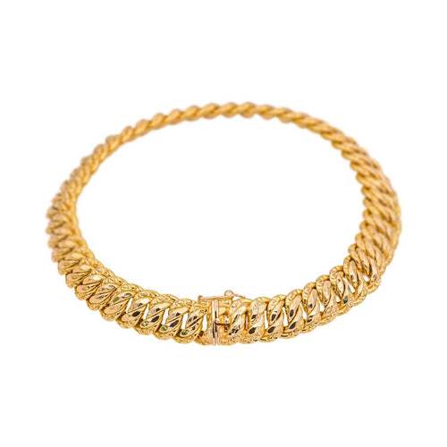 Bracelet Bracelet Maille américaine Or rose 58 Facettes 4798566RV