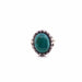 Bague Bague ancienne or et argent , turquoise et diamants 58 Facettes