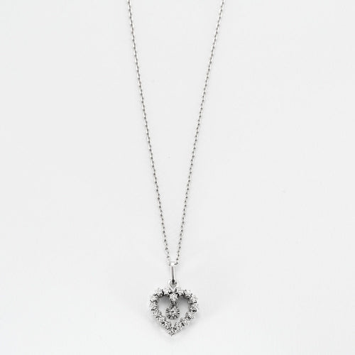 Collier Collier or blanc diamants 58 Facettes LP963/16