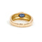 Bague 54 Bague Or jaune Saphir 58 Facettes 1907874CN