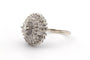 Bague 53 Bague Années 70 en or blanc et diamants 58 Facettes 14050