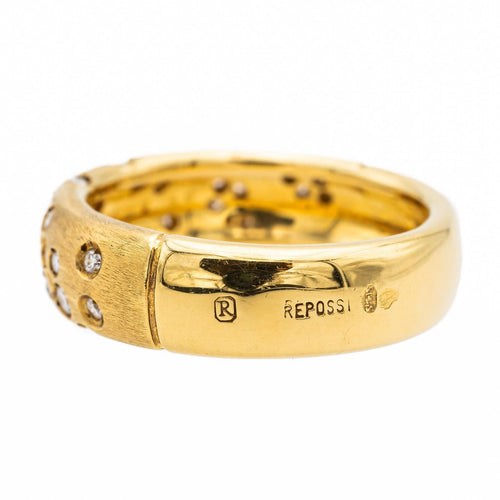 Bague 53 Repossi Bague Astrale Or jaune Diamant 58 Facettes 577660GD