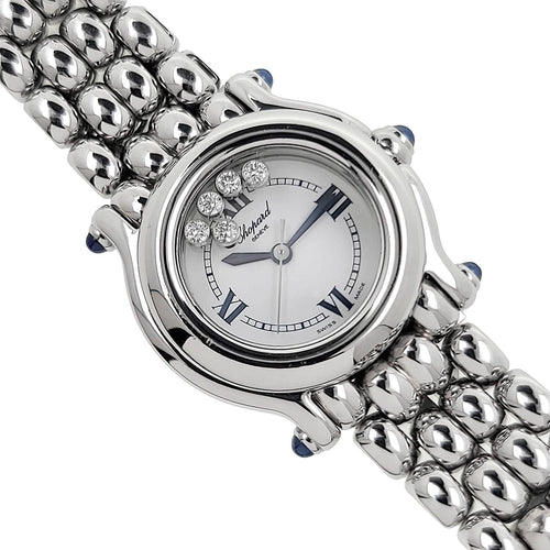 Montre CHOPARD - Happy Sport 5 Diamonds 5 Sapphires 58 Facettes