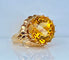 Bague 53 Bague en or jaune, topaze 58 Facettes AB595bis