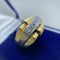 Bague 52 Bague or jaune diamants 58 Facettes