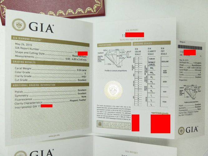 Boucles d'oreilles boucles d'oreilles puces CARTIER c en or rose diamant 0.48ct s 58 Facettes 270984