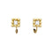Boucles d'oreilles Boucles d'oreilles Chaumet, or jaune et diamants. 58 Facettes 35115