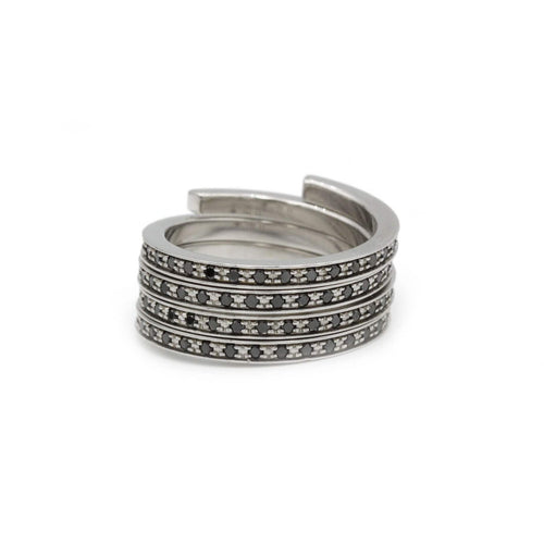 Bague 55 Bagues La Spirale - DINH VAN 58 Facettes 250020R-250021R