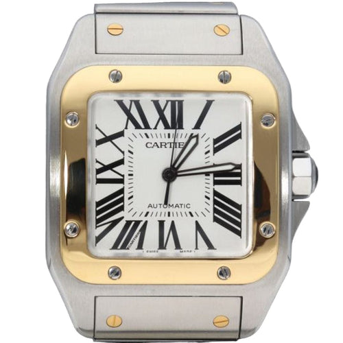 Montre Cartier Montre Santos 100 Xl 58 Facettes MT41287