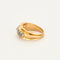 Bague 54.5 Bague en Or jaune & blanc 18k Diamants 58 Facettes CHA5622