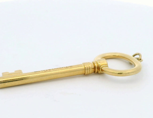 Pendentif Pendentif clé en or jaune Tiffany & Co. 58 Facettes