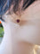 Boucles d'oreilles Clous d'oreilles Grenats Ø 6 mm 58 Facettes AA 1508
