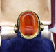 Bague 50 Bague or jaune ambre 58 Facettes