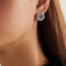 Boucles d'oreilles CHOPARD - Boucles d'oreilles Happy Diamonds or blanc diamants 58 Facettes