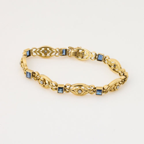 Bracelet Bracelet Belle Époque Diamants 58 Facettes