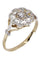 Bague 58 Bague art nouveau diamants 58 Facettes 084201