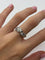 Bague 54 Bague or blanc et diamants 0,60 ct 58 Facettes 1177