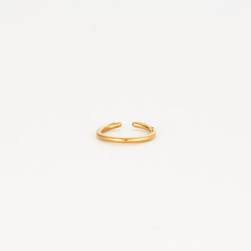 Boucles d'oreilles DINH VAN - Boucles d'oreilles mini créoles 58 Facettes