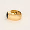 Bague 55 Bague en or jaune, tourmaline verte 58 Facettes CRE0100X4