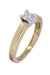 Bague 51 Solitaire 2 ors diamant 58 Facettes 093531