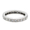 Bague 53 Bague Alliance Or blanc Diamant 58 Facettes 2303185CN