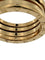 Bague 57 Bague Bulgari B.Zero1 en or rose 18 carats, 2 rangs 58 Facettes