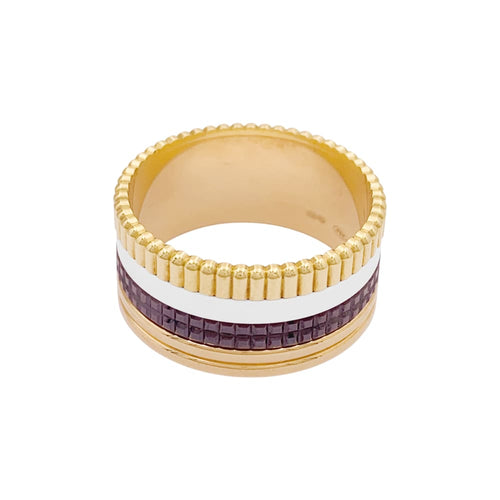 Bague 67 Bague Boucheron, "Quatre Classique Large", trois ors. 58 Facettes 34975