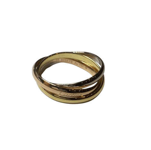 CARTIER Ring TRINITY PM 9643538809161 58 Facettes