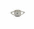 Bague 56 Bague en diamants or blanc 18 carats 58 Facettes