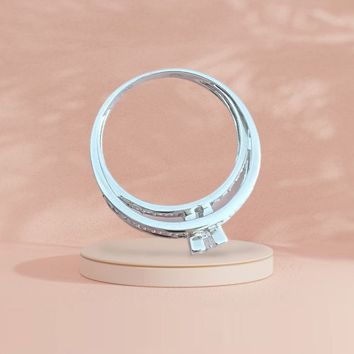 Bague Bague Diamants 0,82 carat - Or blanc 18 K 58 Facettes AA 1662